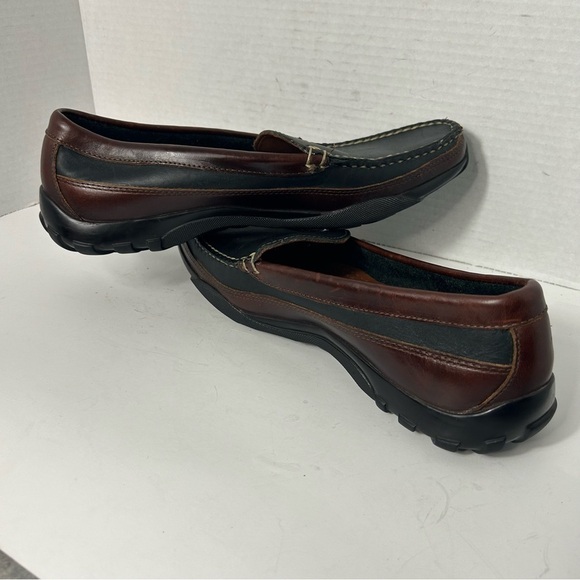 NEW Allen Edmonds Men’s Boulder Venetian Driving Loafers Leather Black Brown main image 4